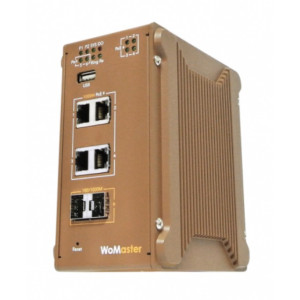 WoMaster DP406 Gigabit PoE Fiber Secured Routing Managed Switch